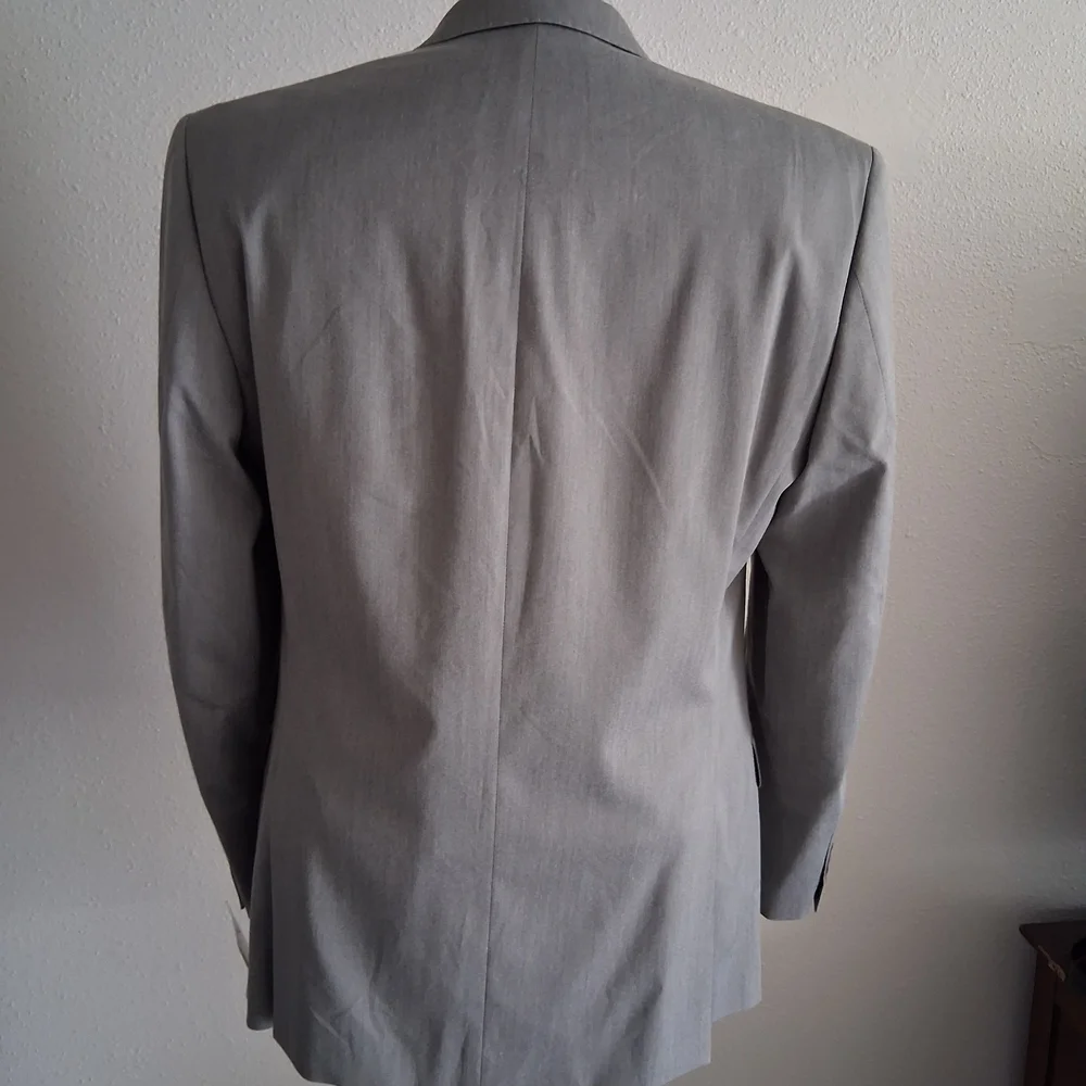 New Calvin Klein Sophisticated Gray Men's Blazer